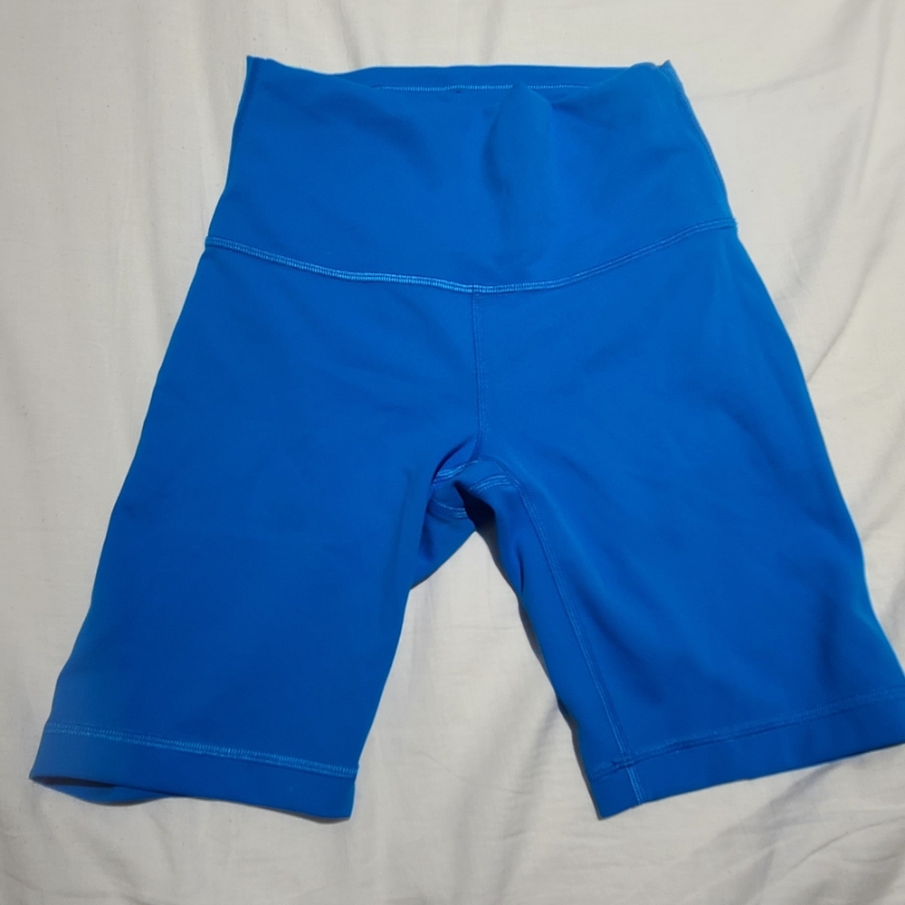 Womens Lululemon High Rise Biker Shorts